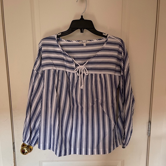 Madewell Peasant Blouse Size S - Picture 4 of 10